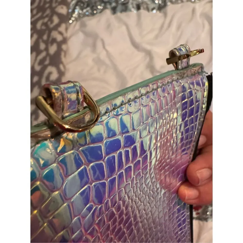 Bandolier Ariel pearl iridescent crossbody pouch/bag purse